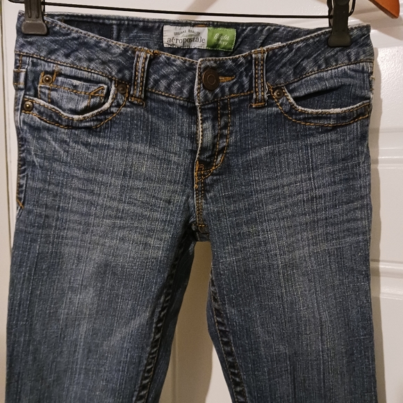 👟👖Aéropostale Bayla Skinny Jeans👚👖🧢🛍Size 0,waist 28"-29" fit,Nice Gift.🎁 - Picture 10 of 12